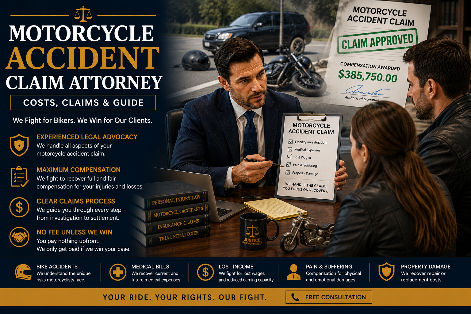 Motorcycle Accident Claim Attorney