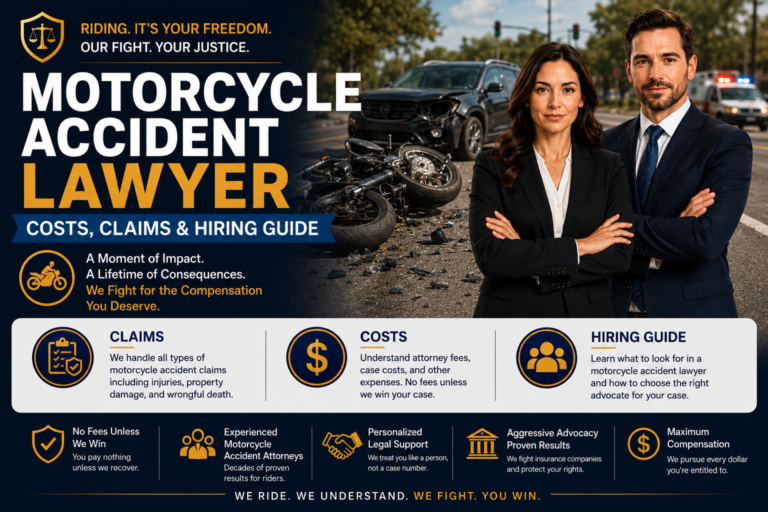 Motorcycle injury attorney