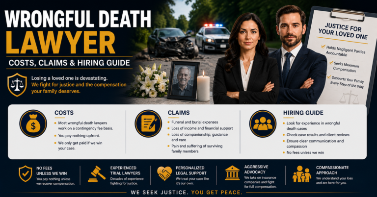 Wrongful death lawyer cost